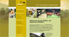 Desktop Screenshot of jagwina.de